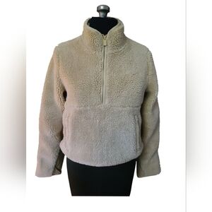 Alo Teddy Halfzip Pullover Sweater S